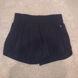 Black lululemon shorts